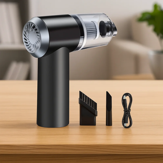 Vacuum Cleaner Dust Collection  2 In 1 Car Vacuum Cleaner 120w High-power Handheld Wireless Vacuum Cleaner Home Car Dual-use Portable Usb Rechargeable