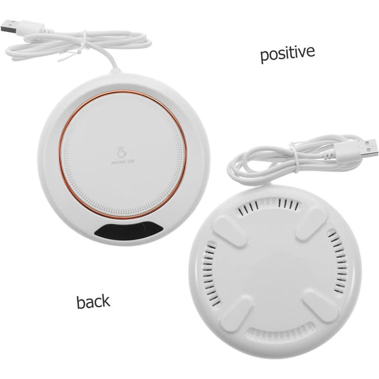 USB Warm Coaster Heated Coffee Mug Warmer for Office Desk & Home